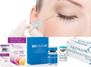 Botulino, tossina botulinica o botox per il trattamento delle rughe d'espressione